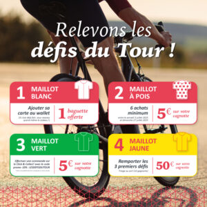 Relevez les défis du Tour avec Sophie LEBREUILLY !